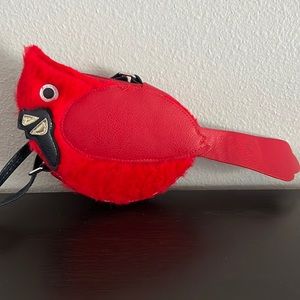 CAT & JACK RED CARDINAL CROSSBODY BAG